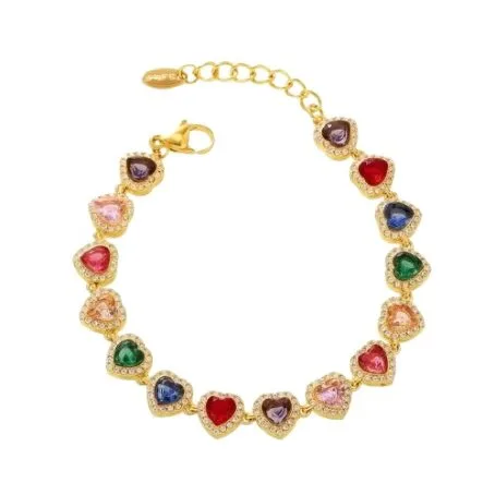 Bracelet Coeur Diamanté