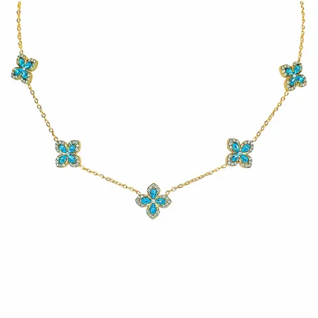 Collier Kyra Bleu