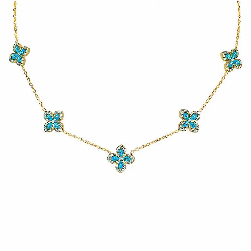 Collier Kyra Bleu