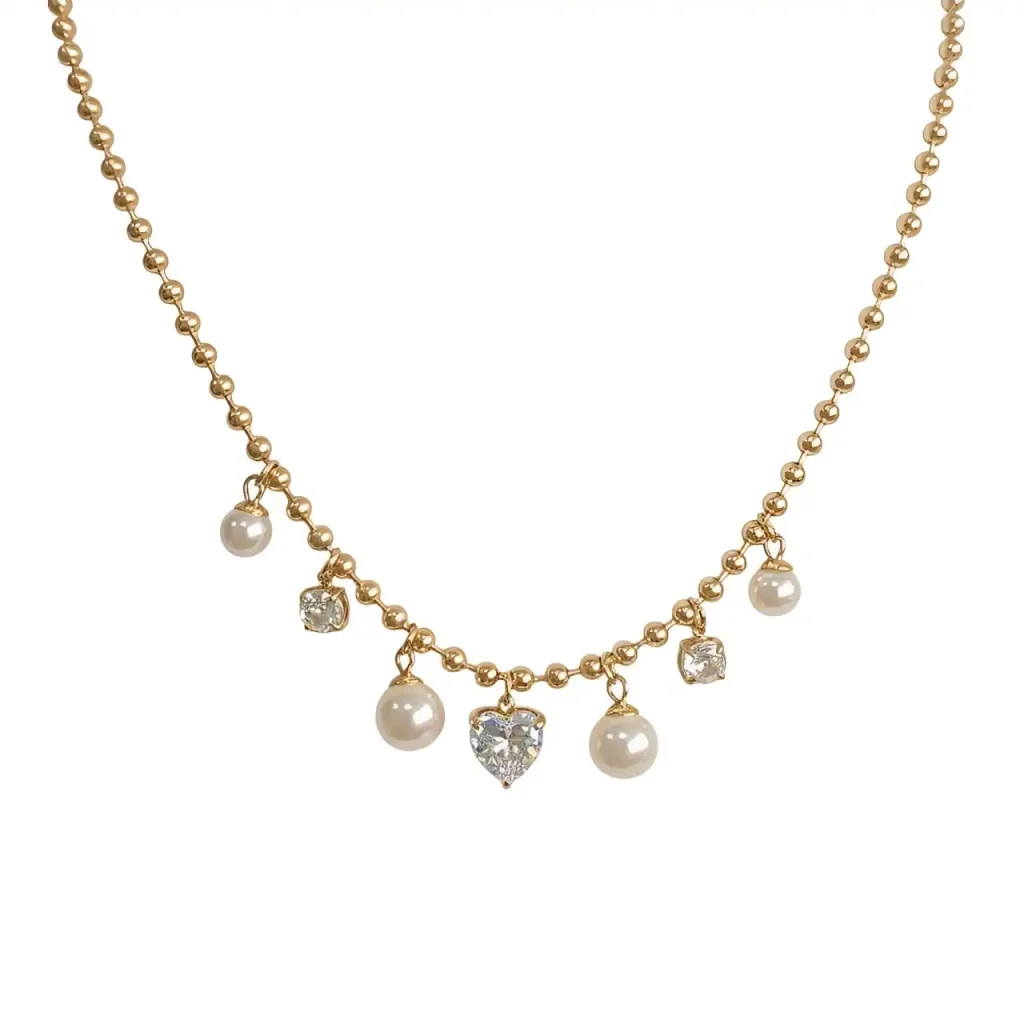 Collier breloque Layana doré