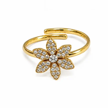 Bague flocon de neige