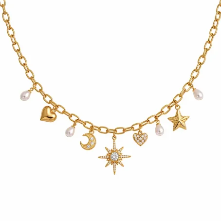 Collier breloque Kayla